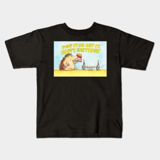 Sporty Happy Birthday Kids T-Shirt